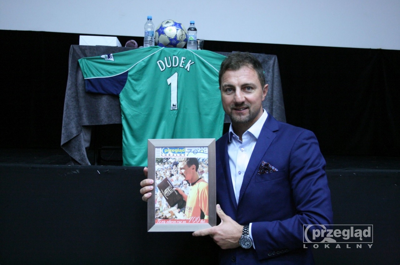 Jerzy Dudek, honorowy obywatel Knurowa, zdjęcie autorstwa Piotra Skorupy